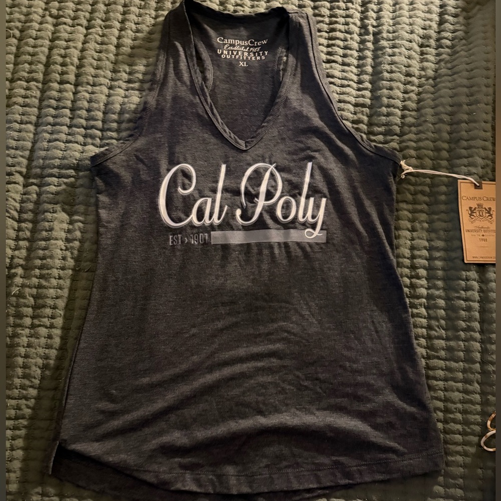 Campus Crew Cal Poly University Tank Top | Women’s XL | NWT
